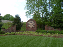Town of Forest City Sign 