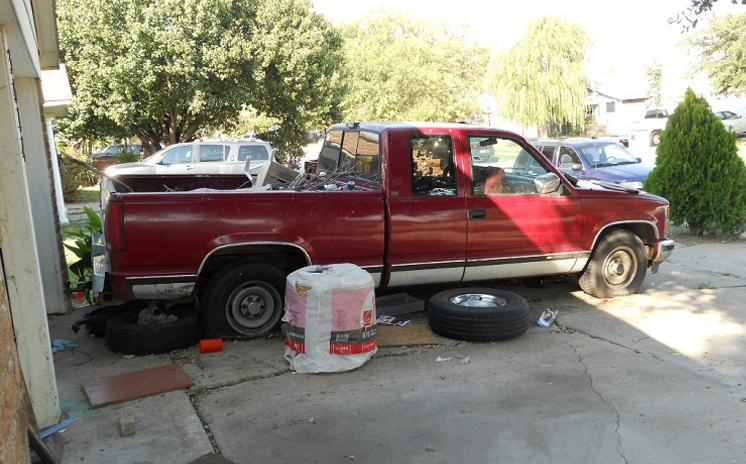 Stock photo of nuisance vehicle