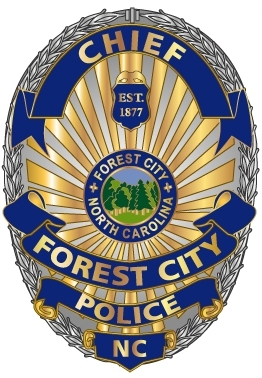 Forest City Police Chief Badge
