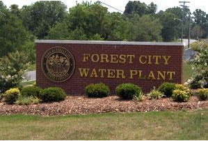 Water Treatment Plant Sign