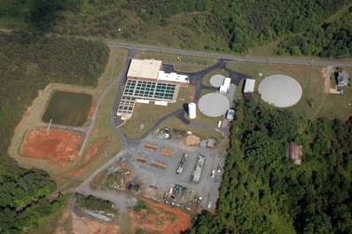 Water Treatment Plant Sky View 1