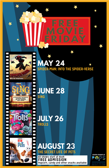 Free Movie Friday Flyer