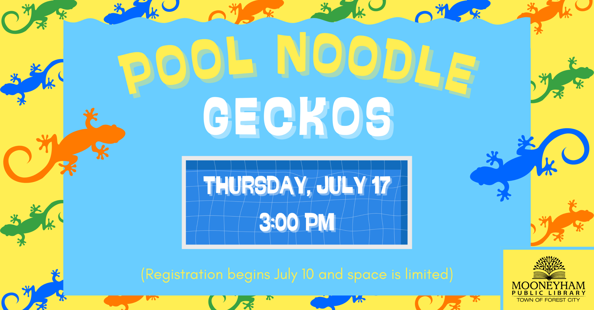 Pool Noodles Gecko