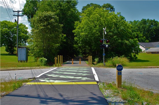 Rail Trail Crossing